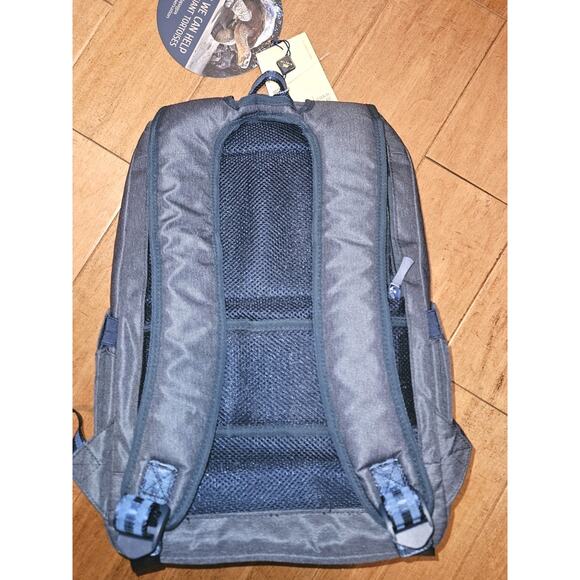 NWT! RIVACASE Suzuka 7760 Backpack With 15.6" Laptop Sleeve Blue - Picture 7 of 9